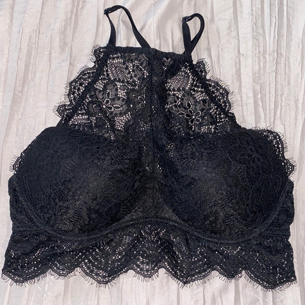 Lace Halter Bralette